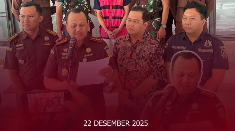 PRESS RELEASE PENANGKAPAN DAN PENGAMANAN DPO TERPIDANA RIANG FAUZI DALAM KASUS TINDAK PIDANA KORUPSI